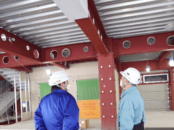 安全パトロールの様子